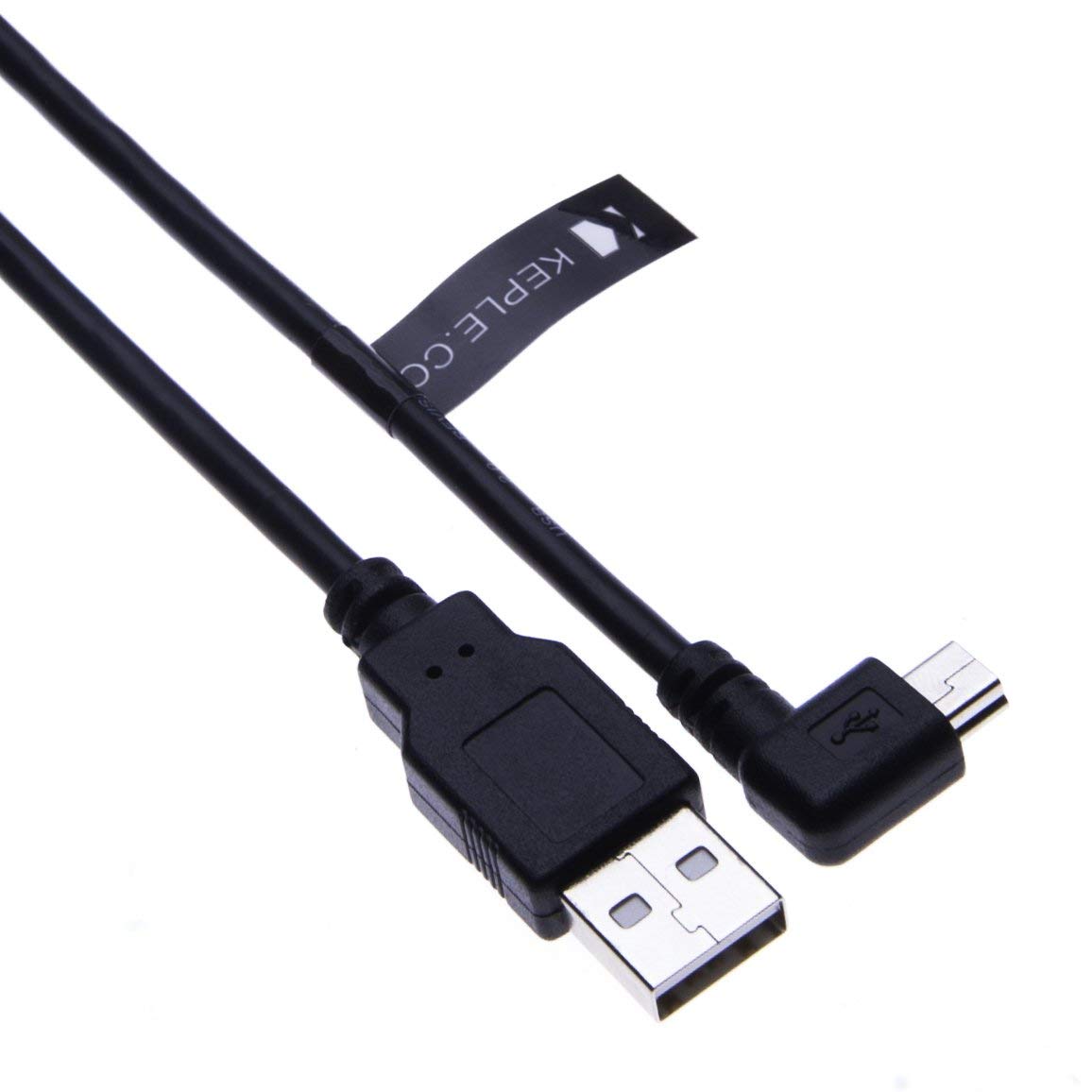 Amazon.com: Right Angle 90 Degree Mini USB Cable Cord Compatible